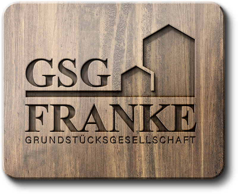 Logovariante Grundstücksgesellschaft Franke